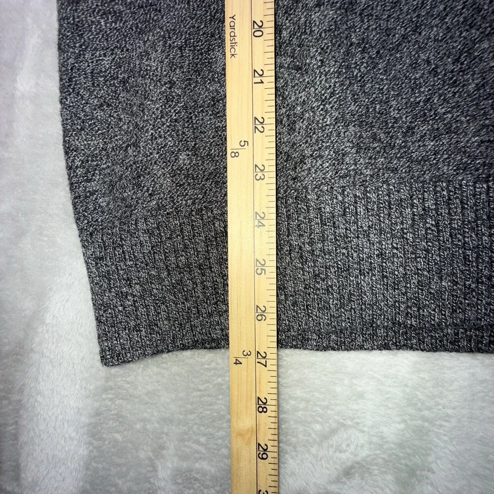 Banana Republic Sweater Mens Large‎ Gray Wool Blend Pullover